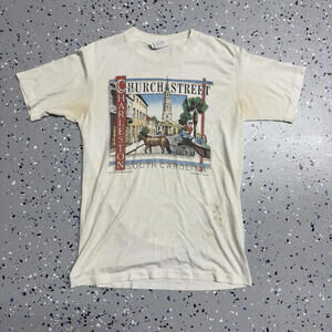 Vintage 1989 Charleston South Carolina Tee Size Medium